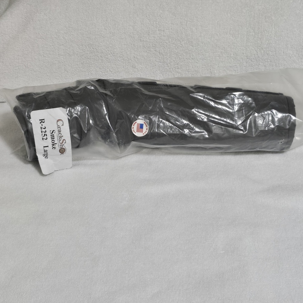 CrackShot Snake Guardz Bite Proof Gaiters Smoke Grey Size Large R-2252 New